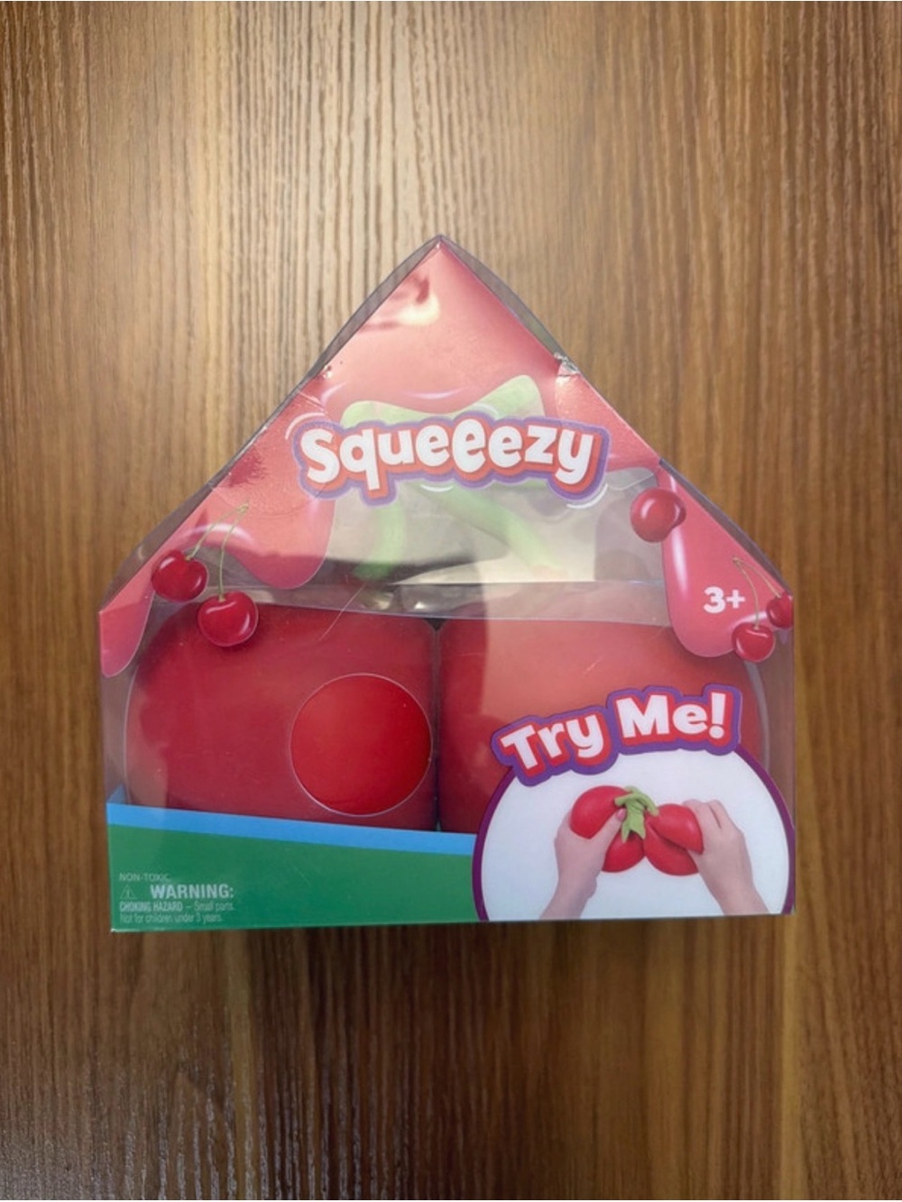 Red Cherry Stress Toy - Pack of 2